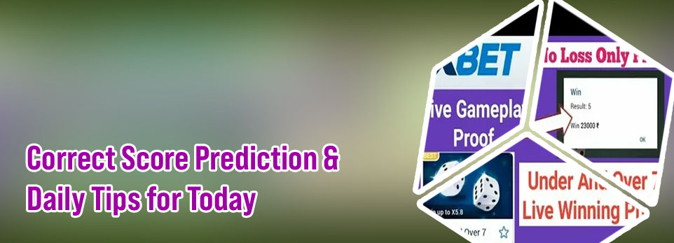 1xbet prediction correct score today