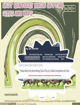 The best horse racing app